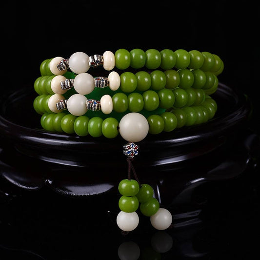 Spirituality Buddha Karma Tibetan Mala Bodhi Peace Bracelet