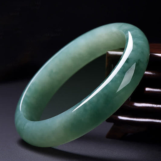 Jade Jade Abundance Luck Healing Bangle Bracelet