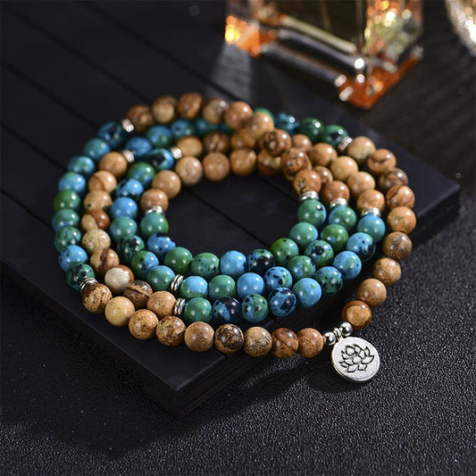 Spiritualität Buddha Karma 108 Meditation Heilung Mehrschichtige Mala