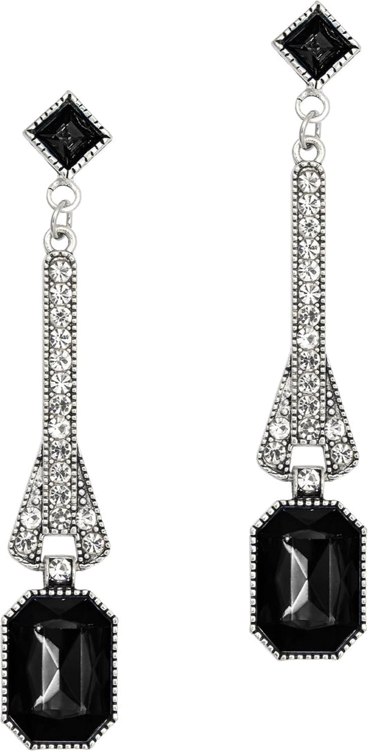 Flapper Earrings 20s Great Gatsby Earrings Vintage 20s Flapper Accessories Gatsby Costume Accessories
