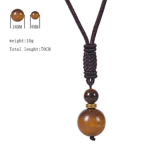 Spirituality Buddha Karma Tibetan Jade Harmony Necklace