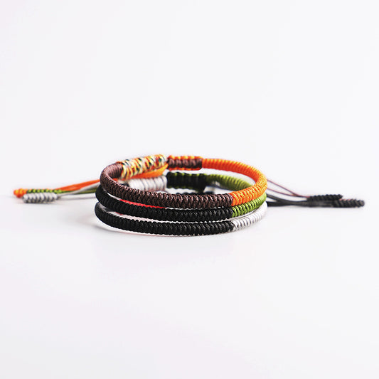 Bracelet Vajra tricolore - Symbole de force, de protection et de mode