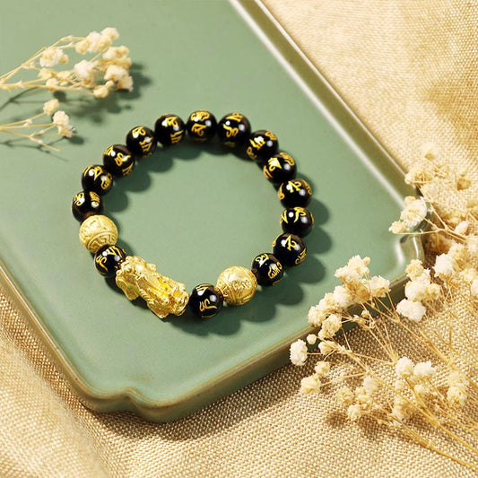 Spiritualität Buddha Karma Absorption negativer Energien Obsidianbündel