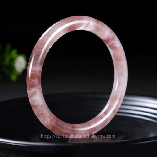 Jade Purple Jade Happiness Protection Bracelet Bangle