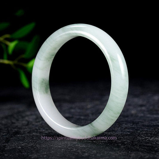 Jade Natural Jade Luck Healing Bangle Bracelet