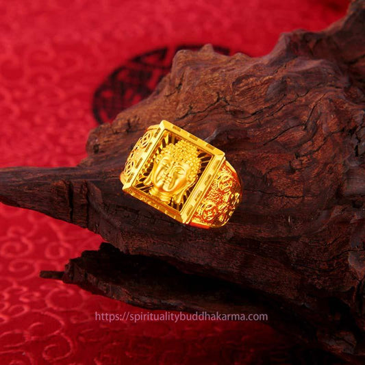 Spiritualität Feng Shui Glücksbuddha Reichtumsring