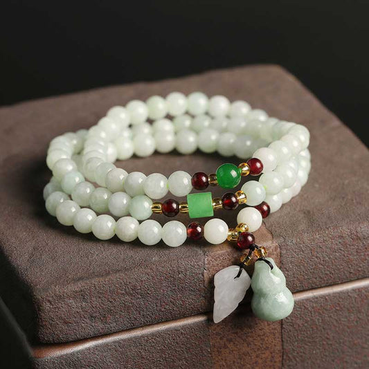 Spirituelles Armband aus natürlichem Jade, Pixiu Buddha, Fülle