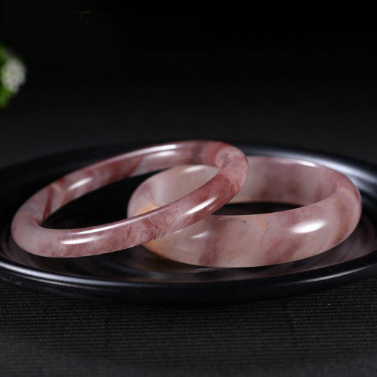 Jade Purple Jade Happiness Protection Bracelet Bangle