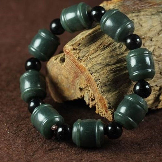 Jade  Natural Cyan Jade Cure Bracelet