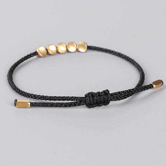 Kupferperlenarmband für Wohlstand und Schutz: Inspiriert vom chinesischen Feng Shui