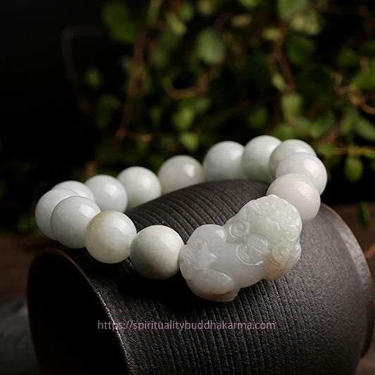 Jade-Feng-Shui-Armband für Wohlstand und Reichtum (Jade PiXiu Glücksarmband)