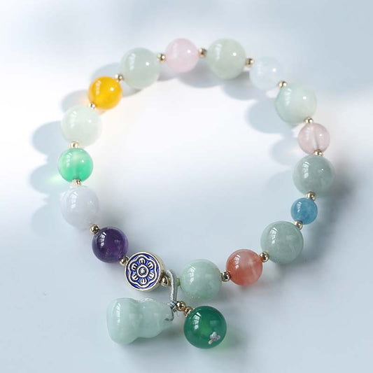 Jade  Lucky Bracelet Gourd Jade Bracelet