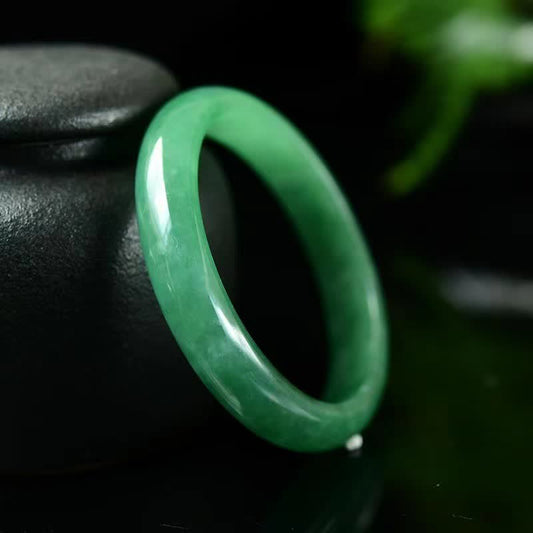 Jade  Jade Healing Abundance Protection Bracelet Bangle