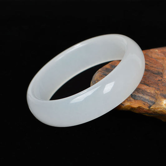 Jade  Natural Golden Silk Jade Wealth Luck Bracelet Bangle