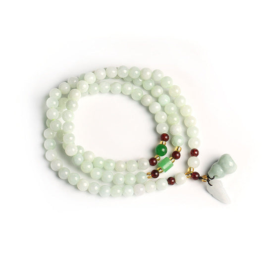 Jade-Armband mit Pixiu-Buddha-Motiv