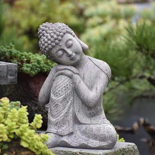 Spiritualität, tibetische Meditation, Buddha-Segen, Mitgefühl, Gelassenheit, Heimdekoration 