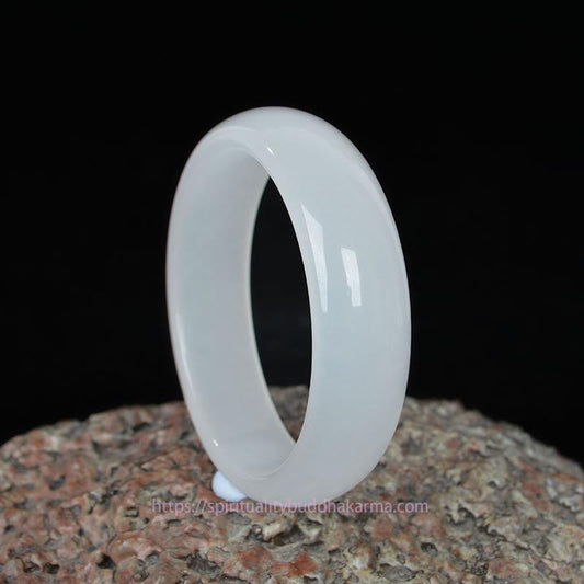 Jade  Natural Golden Silk Jade Wealth Luck Bracelet Bangle
