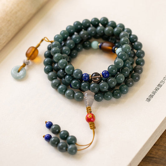 Spiritualität Buddha Karma 108 Perlen Bodhi Samen Segen Meditationsarmband Mala