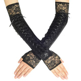 Black With Lace Edge