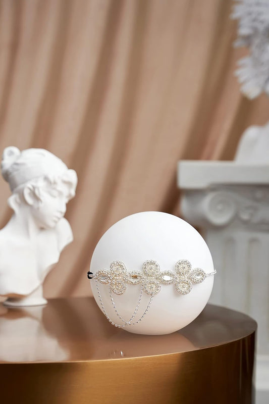 1920s Flapper Headband Crystal Great Gatsby Headpiece Roaring 20s Flapper Gatsby Hair Accessories