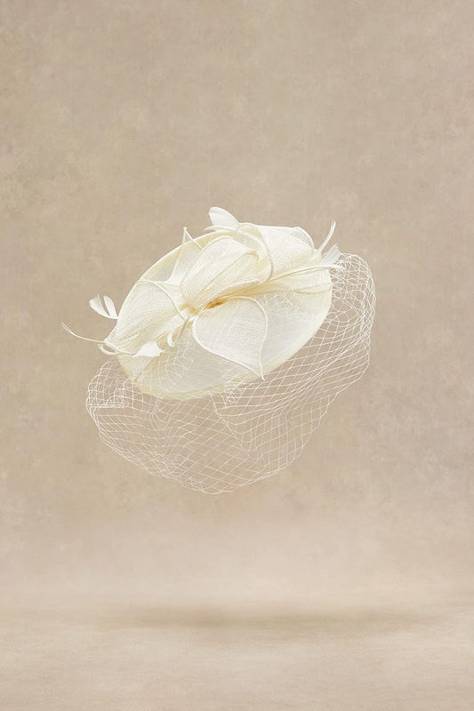 Women's Pillbox Fascinator Hat Kentucky Feather Derby Tea Party Headpiece with Veil for Cocktail Costume