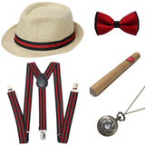 Beige Red Set