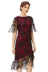 Black and Winered