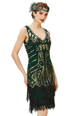 Gold & Dark Green