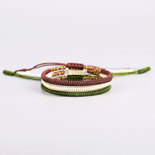 Harness Earth Energy : Natural Vitality, Purification of Negative Energy, Plant Power, and Spiritual Purity Tibetan Vajra Knot Bracelet