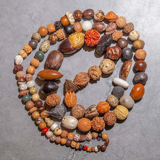 Spiritualität Buddha Karma 108 Mala Perlen Bodhi Samen Glück Wohlstand Armband Mala