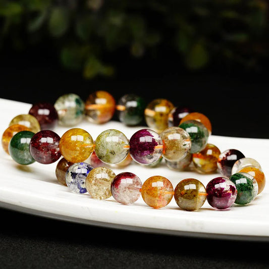 Golden Energy Citrine Natural Various Gemstone Crystal Love Bracelet