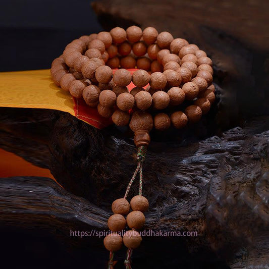 Spiritualität Buddha Karma 108 Mala Perlen Nepal Bodhi Samen Glück Reichtum Quastenarmband 